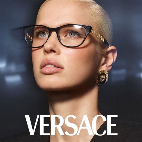 versace metal eyeglasses|Versace eyewear catalog.